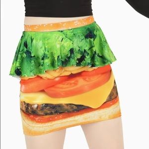 Blackmilk Clothing- NICE BUNS PEPLUM SKIRT